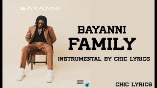 Bayanni Family Instrumental from Mavin Records