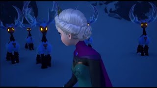 KINGDOM HEARTS III - Save ELSA from the Heartless, SORA likes ELSA - FROZEN