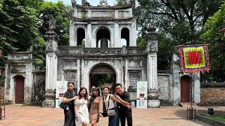 HaNoi 2024 - Hanoi the day before Yagi Storm (Typhoon) - Quoc Tu Giam - Food tour -  Vietnam