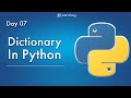 Dictionary In Python Programming | Free Python for Data Science Tutorial | Python for Beginners