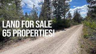 Land for Sale | 65 properties!