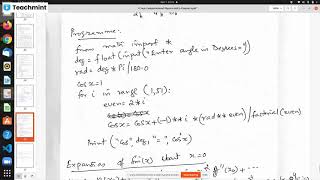 14. Python-Taylor Series