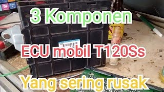 cara memperbaiki ecu mobil Mitsubishi T120ss yang rusak