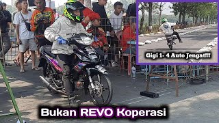 GASS JENGAT!! Power Sangar Ketika Revo Koperasi Di Bore Up Jadi 150cc | Dragbike Bremoro seri 2