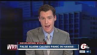 Hoosiers in Hawaii react to false ballistic missle threat alert: 'We were scared to death'