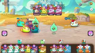 CURSE COLOSSEUM STRONGEST AQUA IN THE WORLD| AXIE CLASSIC V2 | HOW TO EARN MONEY ON YOUTUBE 2024