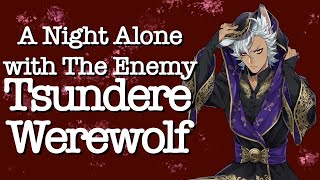 ASMR || Sharing a Bed with an Enemy Tsundere Werewolf [Vampire Listener][M4A]