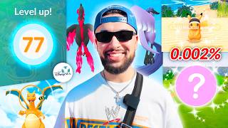 CATCHING POKÉMON GO'S RAREST POKÉMON AT TOKYO DISNEY!