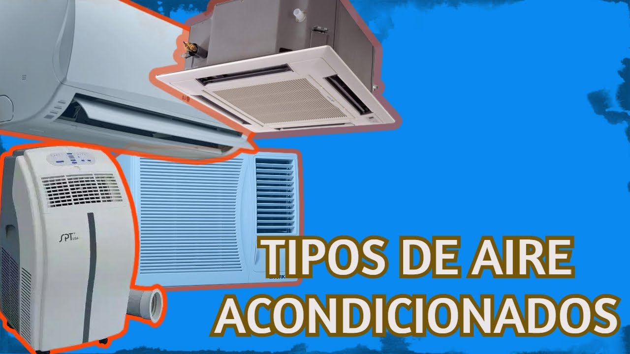 TIPOS DE AIRE ACONDICIONADO INDUSTRIAL - YouTube