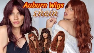 AUBURN WIG REVIEW SHEIN #Wigs #wigreview #sheinhaul