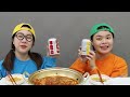 mukbang 직접 만든 매운 굴 짬뽕 김치 튀김 먹방 u0026 레시피 raw oyster spicy kimchi fire noodles eating 티미timi