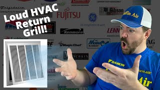 HOW TO Fix LOUD Return Grill!