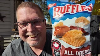 Ruffles All Dressed Potato Chip Review !!