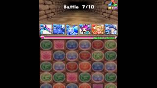 パズドラ Puzzle \u0026 Dragons 土日ダンジョン 3色限定 超級