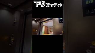 【下り10階】ウッディ側エレベーター音声#shorts