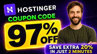 Hostinger Coupon Code Today | Save Extra 20% Discount in Just 2 Minutes