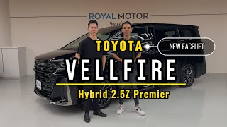 🤩Let's Welcome The New Facelift Toyota Vellfire Hybrid 2.5Z Premier. Monthly From $2279!