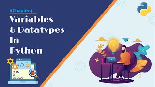 (4) Variables & Datatypes in Python ( #Python Tutorial for Beginners )