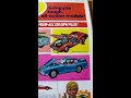 1972 dinky toys cars superfast advert vintage ephemera