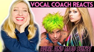 Vocal Coach Reacts: MOD SUN & AVRIL LAVIGNE 'Flames' Analysis