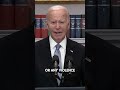 President Joe Biden Speaks Out After Assassination Attempt on Donald Trump #shorts