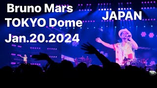 Bruno Mars LIVE JAPAN TOKYO Dome Jan.20.2024（FULL）ブルーノマーズ　東京ドーム　１月２０日