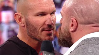 Wwe Raw 11121 Triple H And Randy Orton Full Segment
