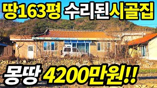 토지163평+리모델링 시골집~몽땅 4200만원~ 이런게 꿀매물! 시골마을속 제일 예쁜 농가주택! 헐값으로 급처분~ 귀농귀촌 끝판왕이 떳습니다