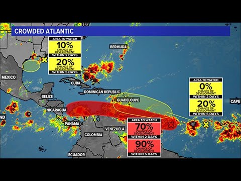 Tropical Update: Watching Three Different Systems, Including One That ...