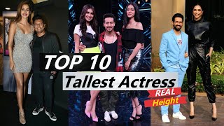 Top 10 Tallest Actress Height in Feet Of Bollywood | Actresses Real Life Height?