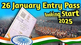 Republic day parade tickets 2025 | 26 January parade ticket 2025 |