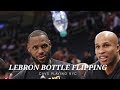 Lebron James Bottle Flip during game