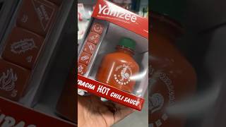 Interesting find at home sense. game gift idea Yahtzee hot chili sauce game.