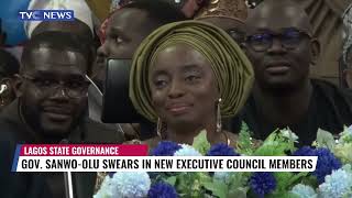 Governor Babajide Sanwo-Olu Swears In Cabinet Members