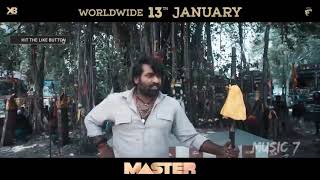 Masters Mass whatsapp status tamil/ Master promo/ Thalapathi vijay