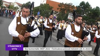 24. MDF Strakonice 2022 - průvod městem