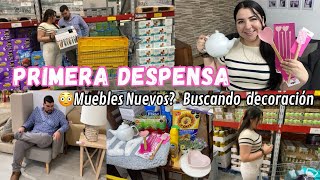 Tag del Supermercado🛒 Muebles Nuevos? 😳 Buscando Decoración💕 Primer despensa del año 🛍recorrido