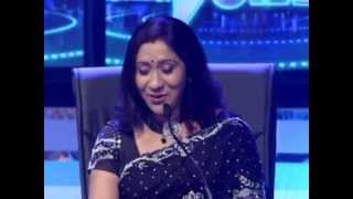 Sujatha Mohan and Shankar Mahadevan singing aasai aasai in Indian Voice