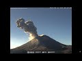 January 23, 2023, ~ Explosion ~ Popocatepetl Volcano, Mexico ~ 09:27 CST ~ 4K