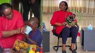 VIDEO🚨H.E Jeannette KAGAME YAGIYE KUGABURIRA ABANA BAROKOTSE IMVURA YATEYE IBIZA NGORORERO!