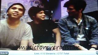 Allstar Weekend Stickam Chat 1/8/12 Part 1 of 4