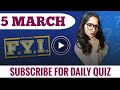 Flipkart FYI Answers Today 5 March 2021