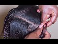 How To Feed-In Braids  For BEGINNERS