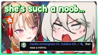 Cecilia Visits Gigi's Stream After Catching a Stray Bullet and Being Made Fun of in This Game