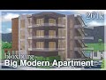 Bloxburg - Big Modern Apartment Speedbuild (exterior)