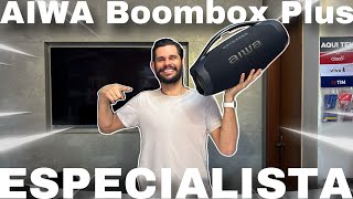 JBL AIWA Boombox Plus: O cliente disse que deu problema! 🪫🔇😱⁉️