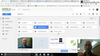 Creating a Class Folder in Google Drive