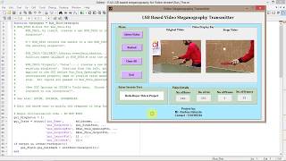 LSB Based Video Steganography Using Matlab Project Code