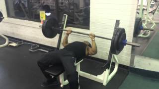 Bench Press 275lbs for reps clean 165lbs body weight