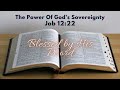 Verse Of The Day |  Today's Verse : Job 12:22 | The Power of God's Sovereignty